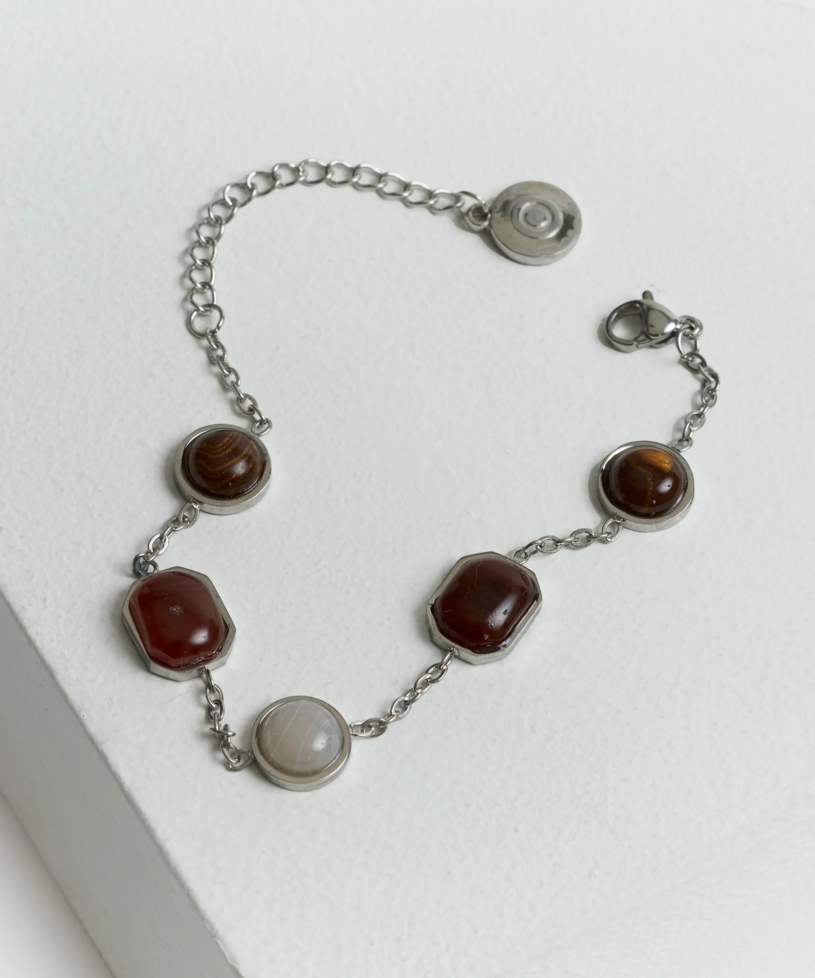 Pulsera Cadena Resina