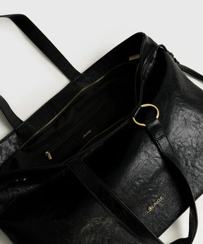 Cartera Tote Argolla Handle Tiritas