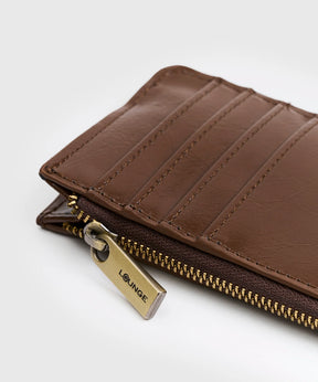 Tarjetero Charol Cierre