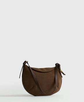 Cartera Bandolera Fake Suede Solapa