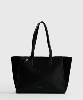 Bolso Notebook Fake Suede Charm Resina