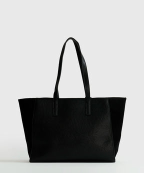 Bolso Notebook Fake Suede Charm Resina