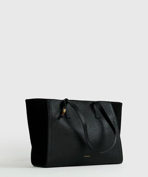 Bolso Notebook Fake Suede Charm Resina