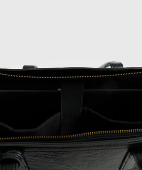 Bolso Notebook Fake Suede Charm Resina