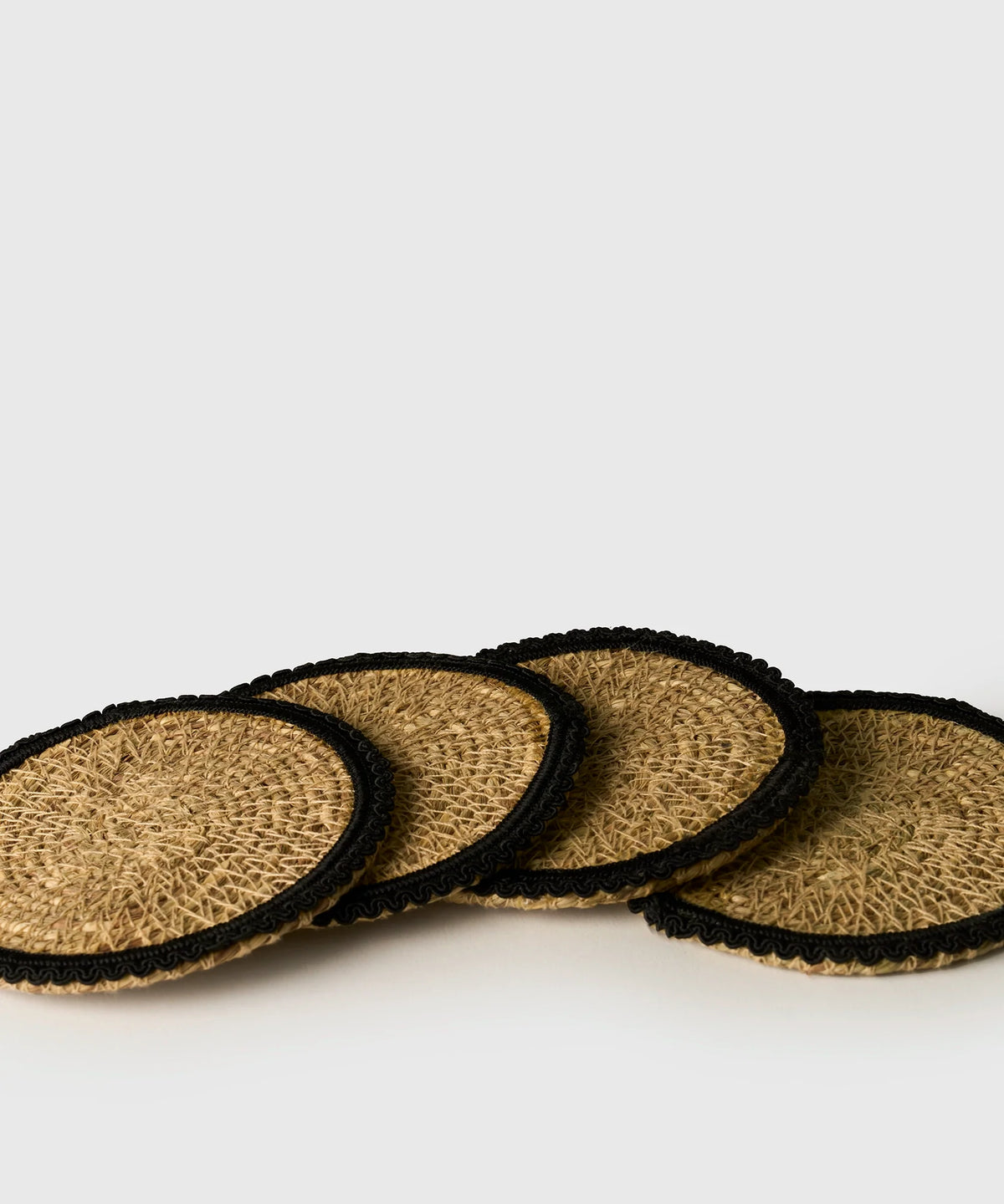 Set Posavasos Seagrass Bordado Boho