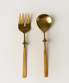 Set Cubiertos Acero Inoxidable Abejas