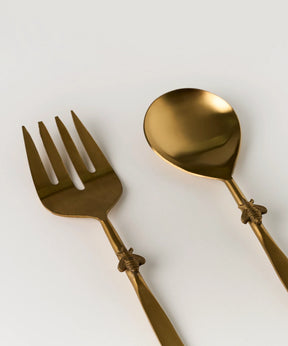 Set Cubiertos Acero Inoxidable Abejas