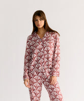 Pijama Camisero Palmeras Dreamy