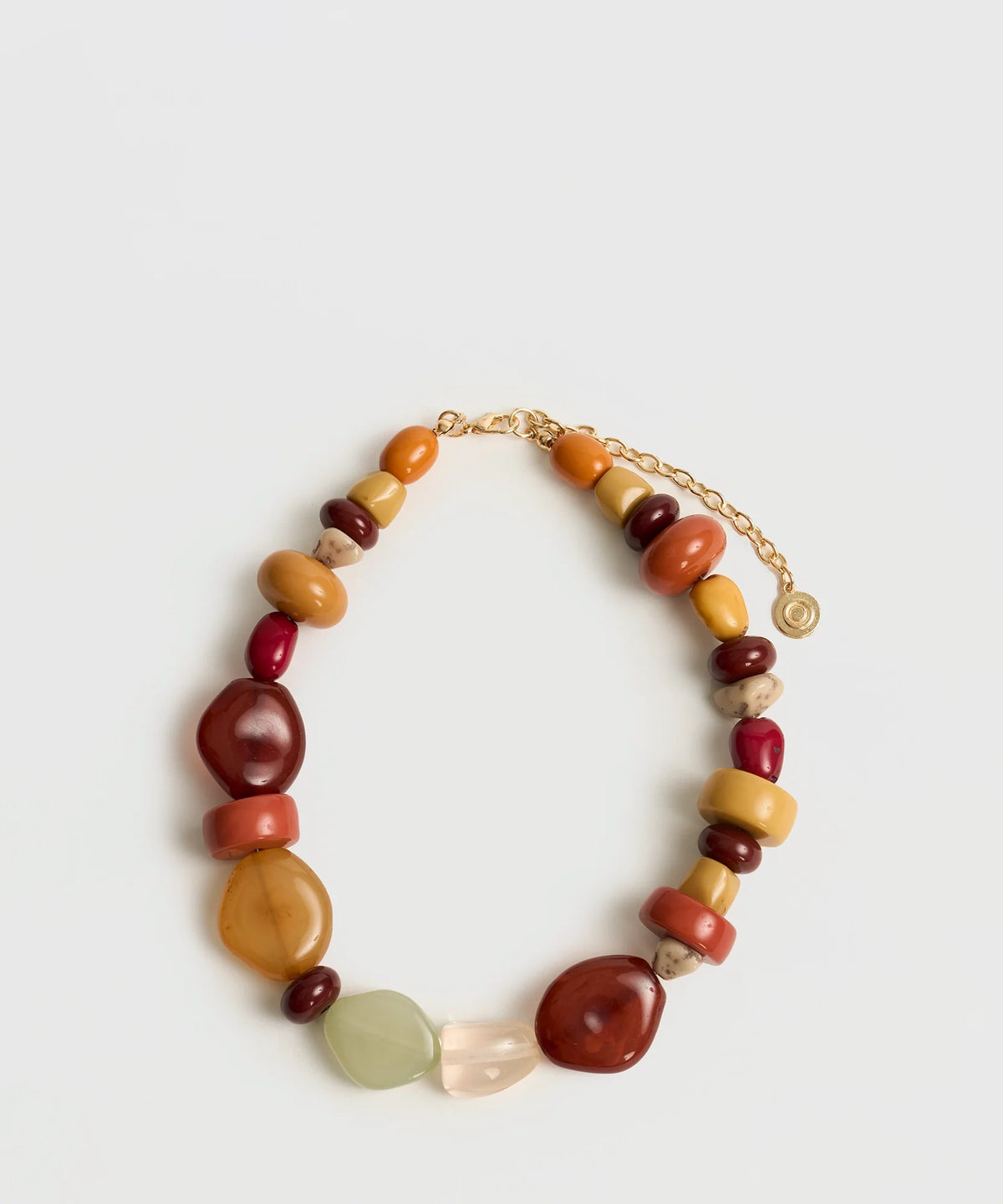 Collar Piedras Resina Irregulares