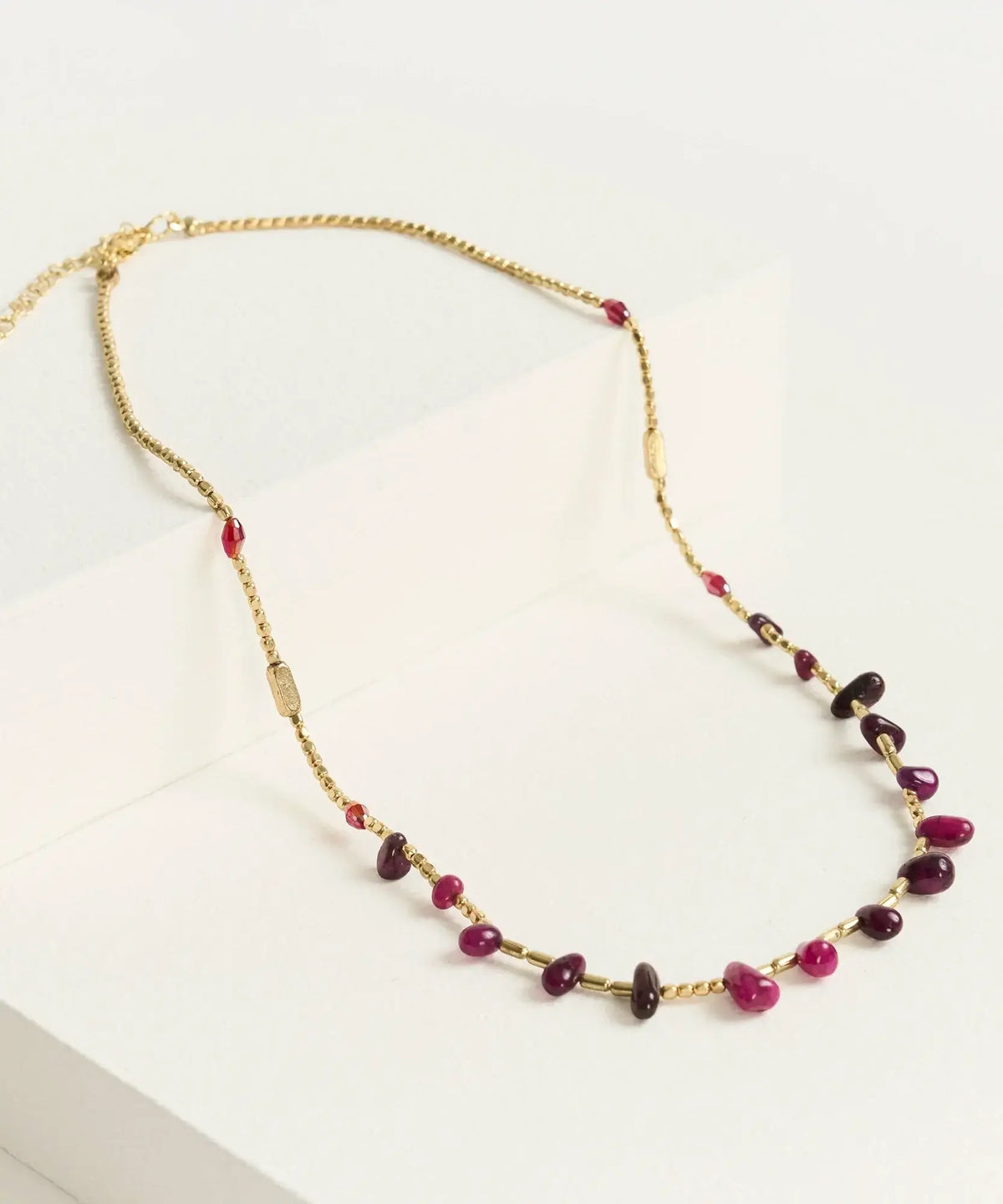 Collar Mostacillas Piedras Boho