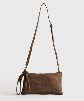 Cartera Bandolera Tassel Fake Suede Boho
