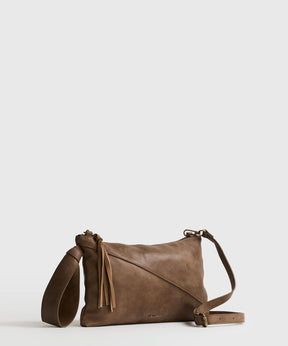 Cartera Bandolera Tassel Fake Suede Boho