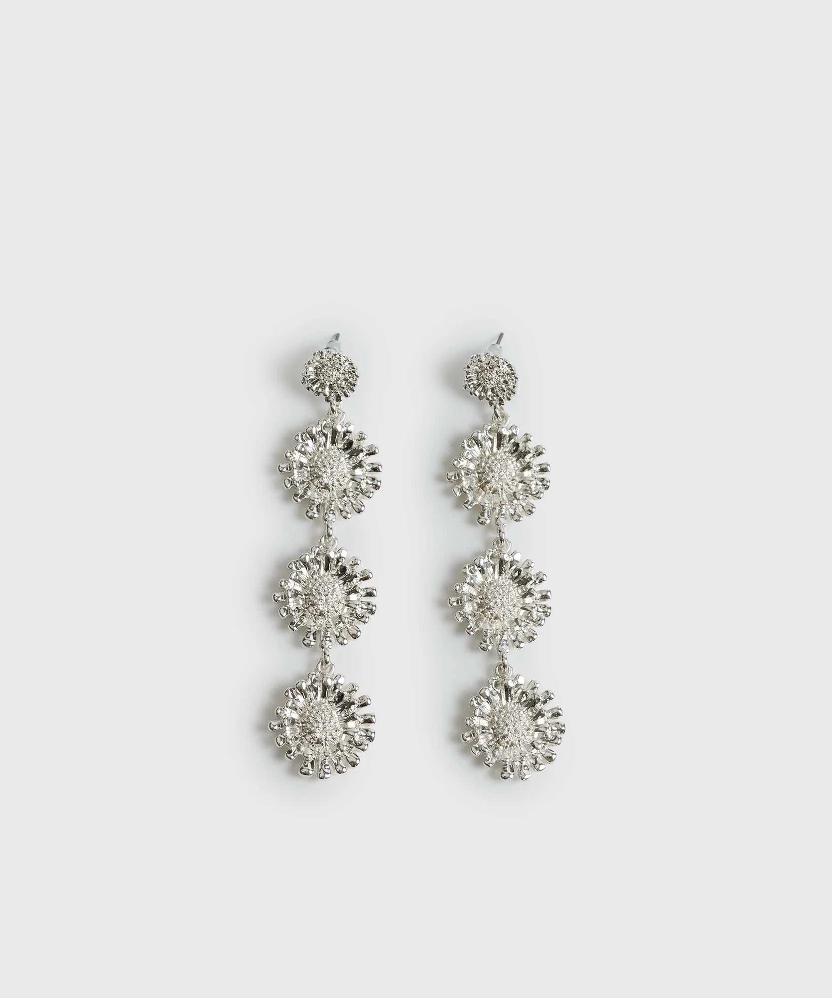 Aros Colgantes Floral