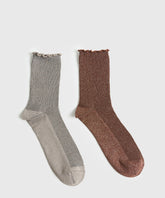 Set Calcetines Caña Media Vuelos Shiny Dreamy