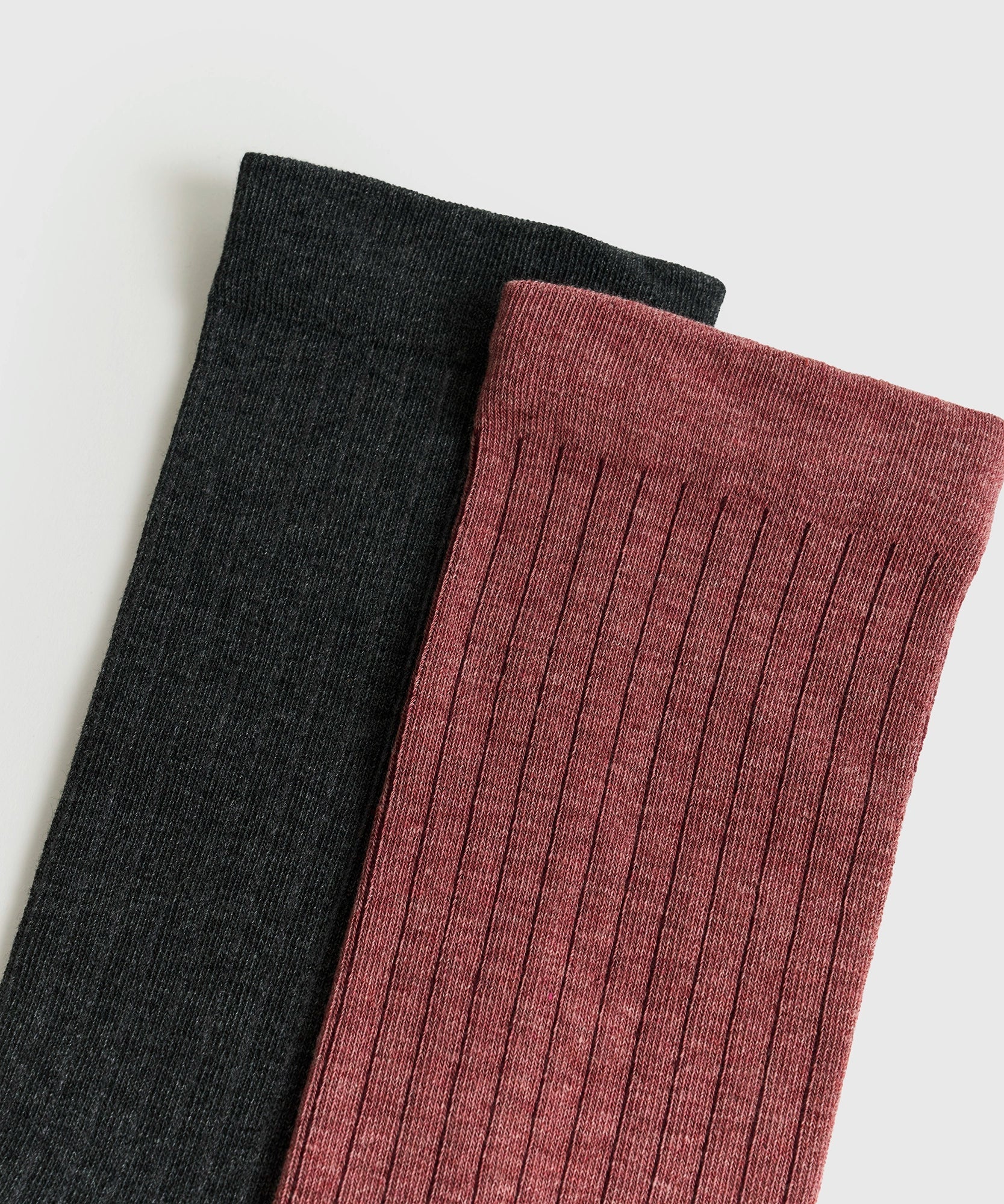 Set Calcetines Rib Caña Alta Puntas Bicolor Dreamy