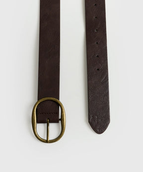 Cinturón Básico Hebilla Ovalada Woman