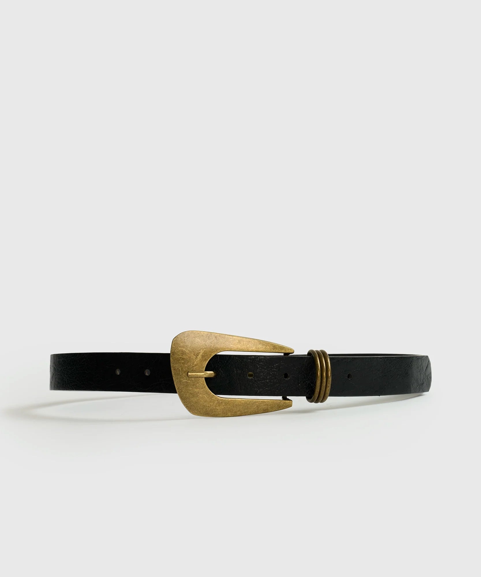 Cinturón Hebilla Plana Woman