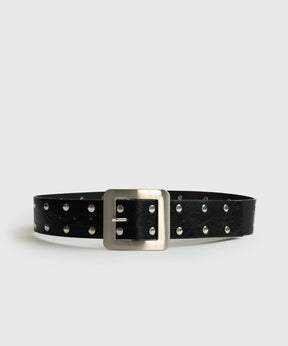 Cinturón Tachas Hebilla Cuadrada Street