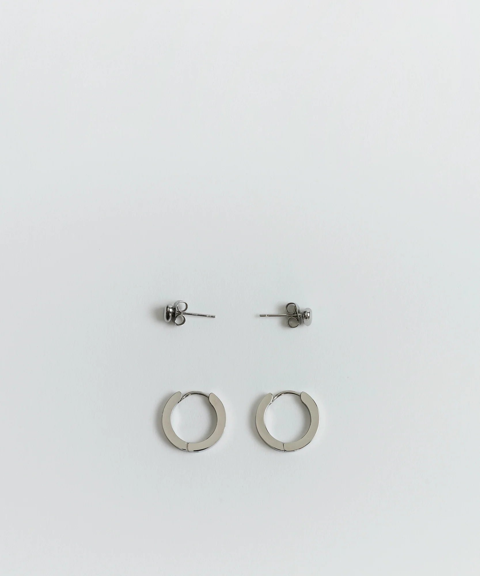 Set Aros Corazón Argolla Woman