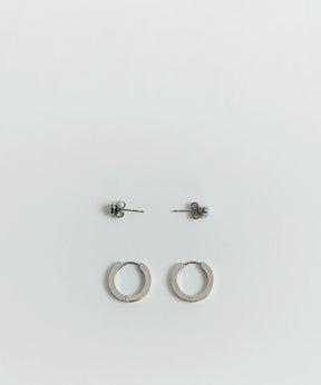 Set Aros Corazón Argolla Woman