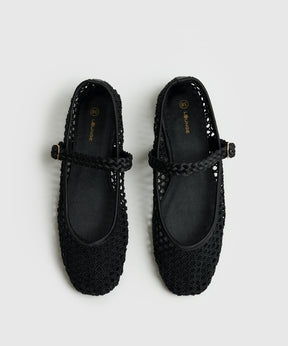 Sandalias Ballerina Tejida