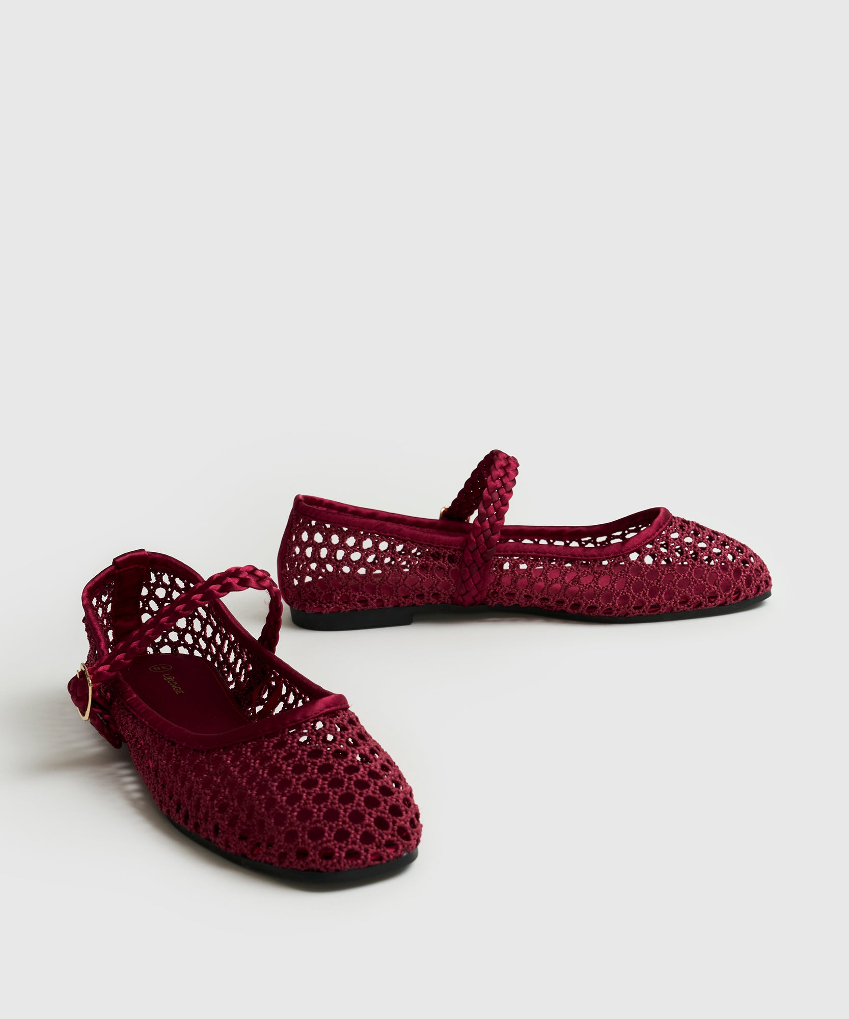 Sandalias Ballerina Tejida