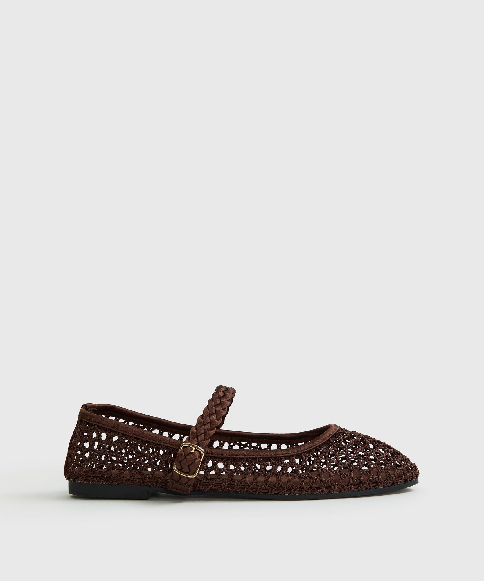 Sandalias Ballerina Tejida