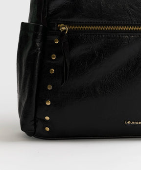 Mochila Tachas Puller Gamuza Boho