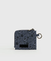 Tarjetero Canvas Flores Boho