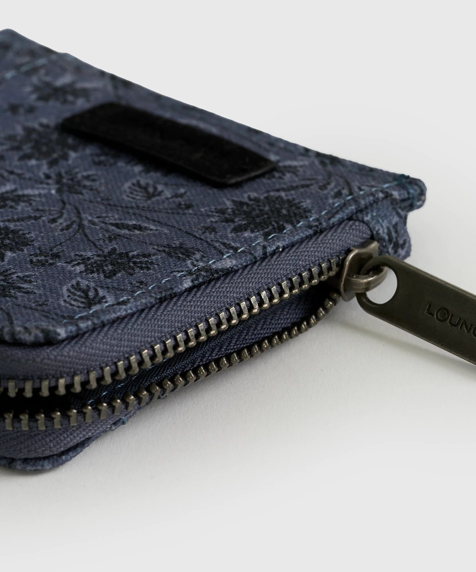 Tarjetero Canvas Flores Boho