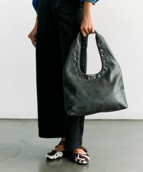 Cartera De Hombro Eyelets Handle Street