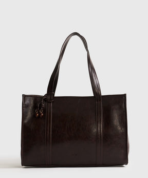 Cartera De Hombro Acharolada