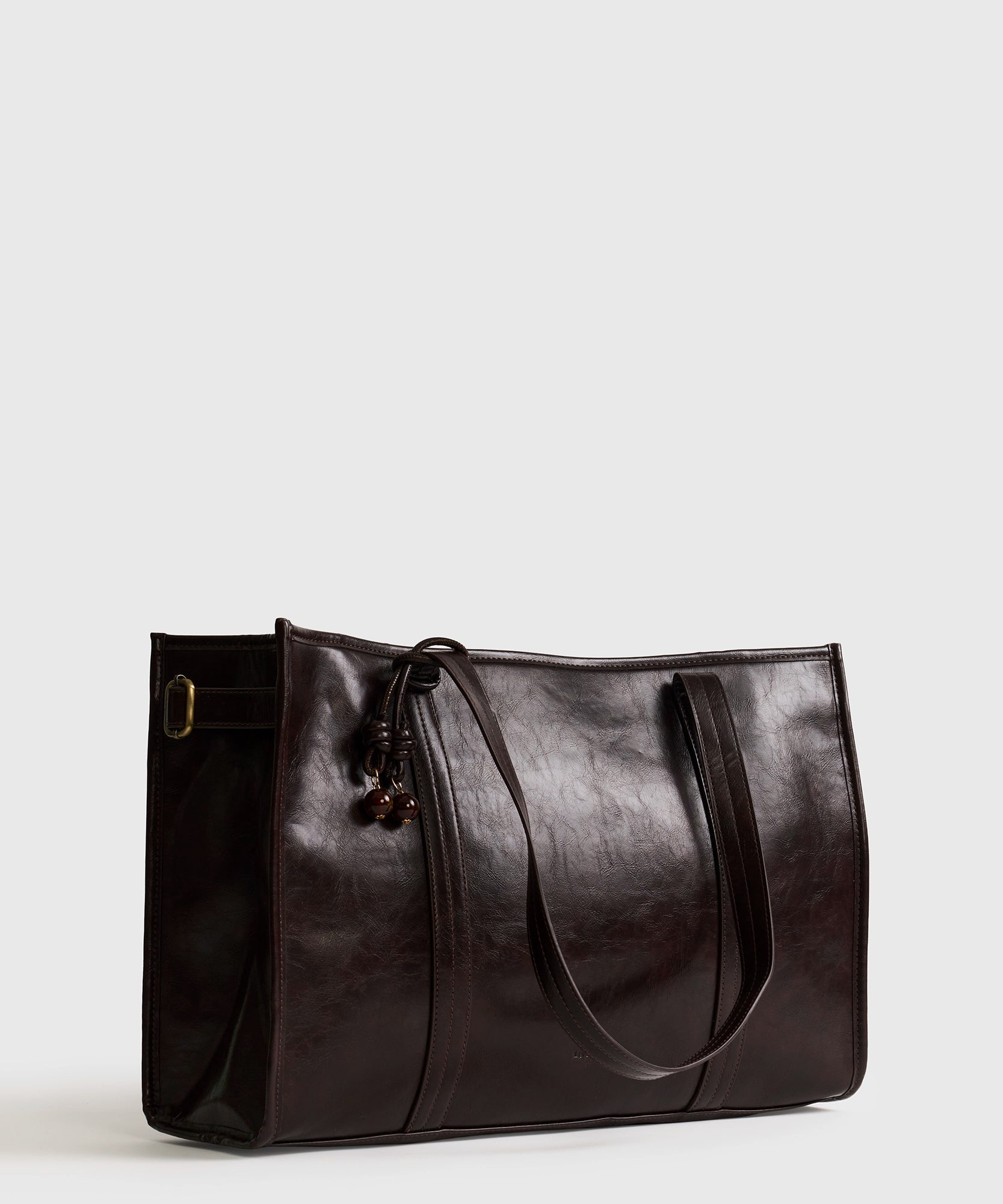 Cartera De Hombro Acharolada