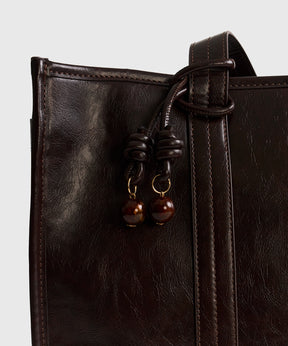 Cartera De Hombro Acharolada