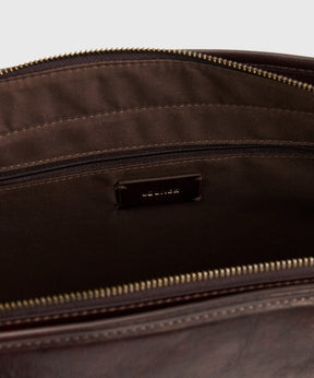 Cartera De Hombro Acharolada