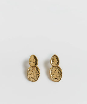 Aros Óvalos Machacados Boho