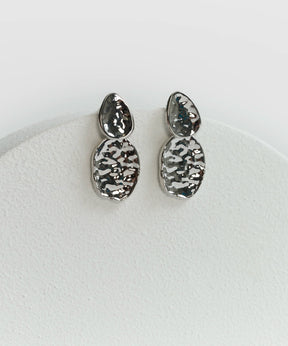 Aros Óvalos Machacados Boho