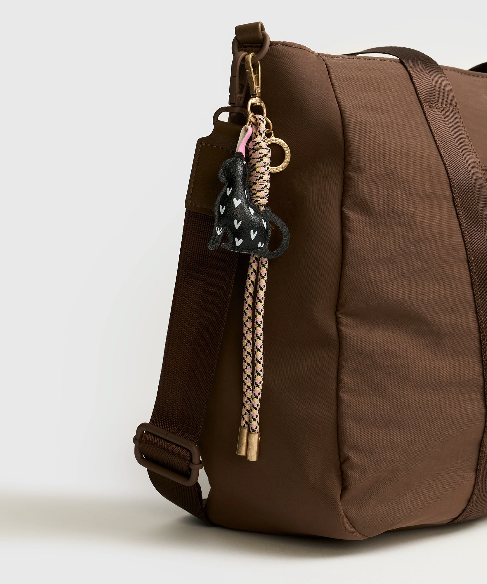 Llavero Charm Gato Corazones Craft