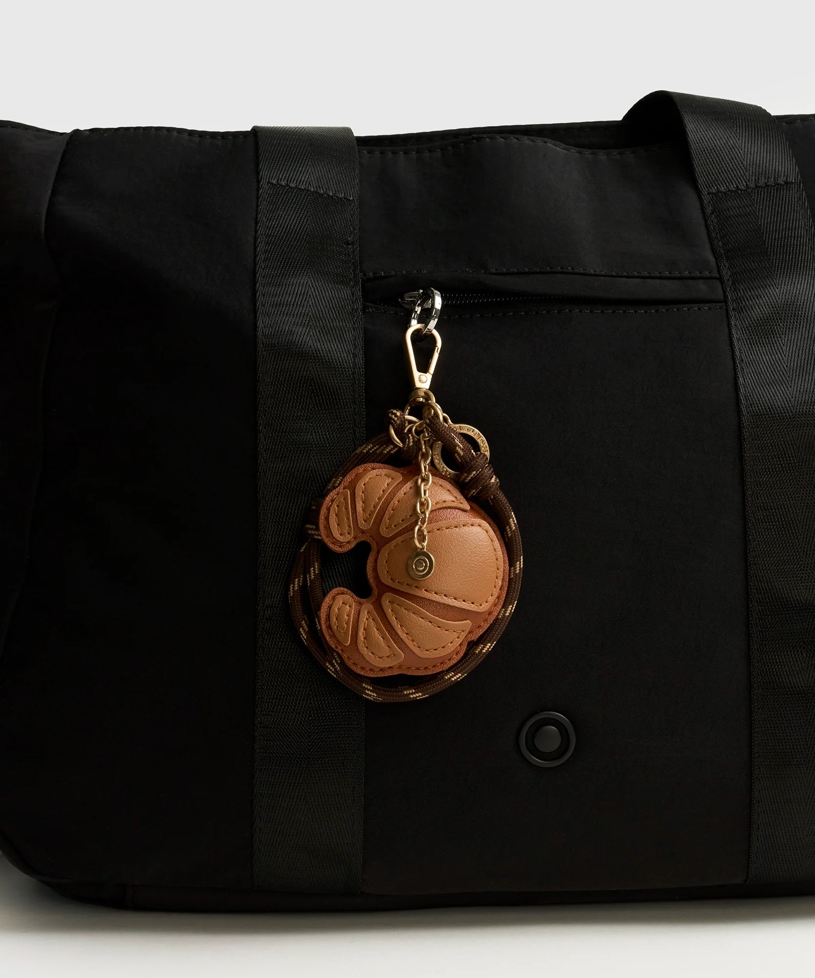 Llavero Cuerda Charm Croissant Craft