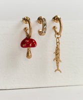 Set Aros Argollas Pequeñas Diferentes Street