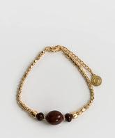 Pulsera Mostacillas Piedras Boho