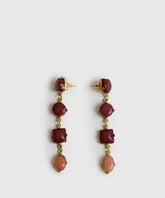 Aros Piedras Irregulares Boho