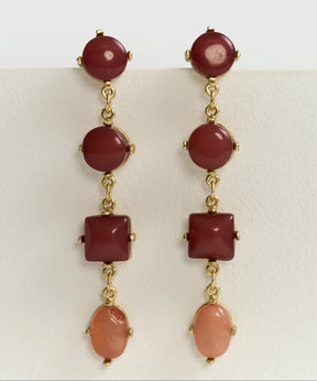 Aros Piedras Irregulares Boho