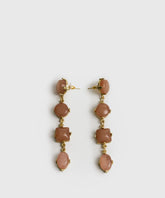 Aros Piedras Irregulares Boho