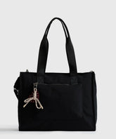 Bolso Nylon Notebook Charm Corazón Street