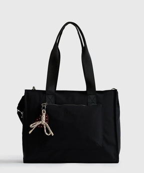 Bolso Nylon Notebook Charm Corazón Street