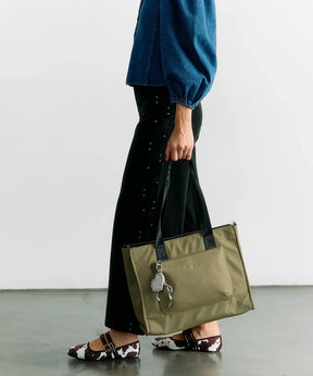 Bolso Nylon Notebook Charm Corazón Street