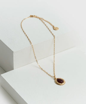 Collar Machacado Piedra Boho