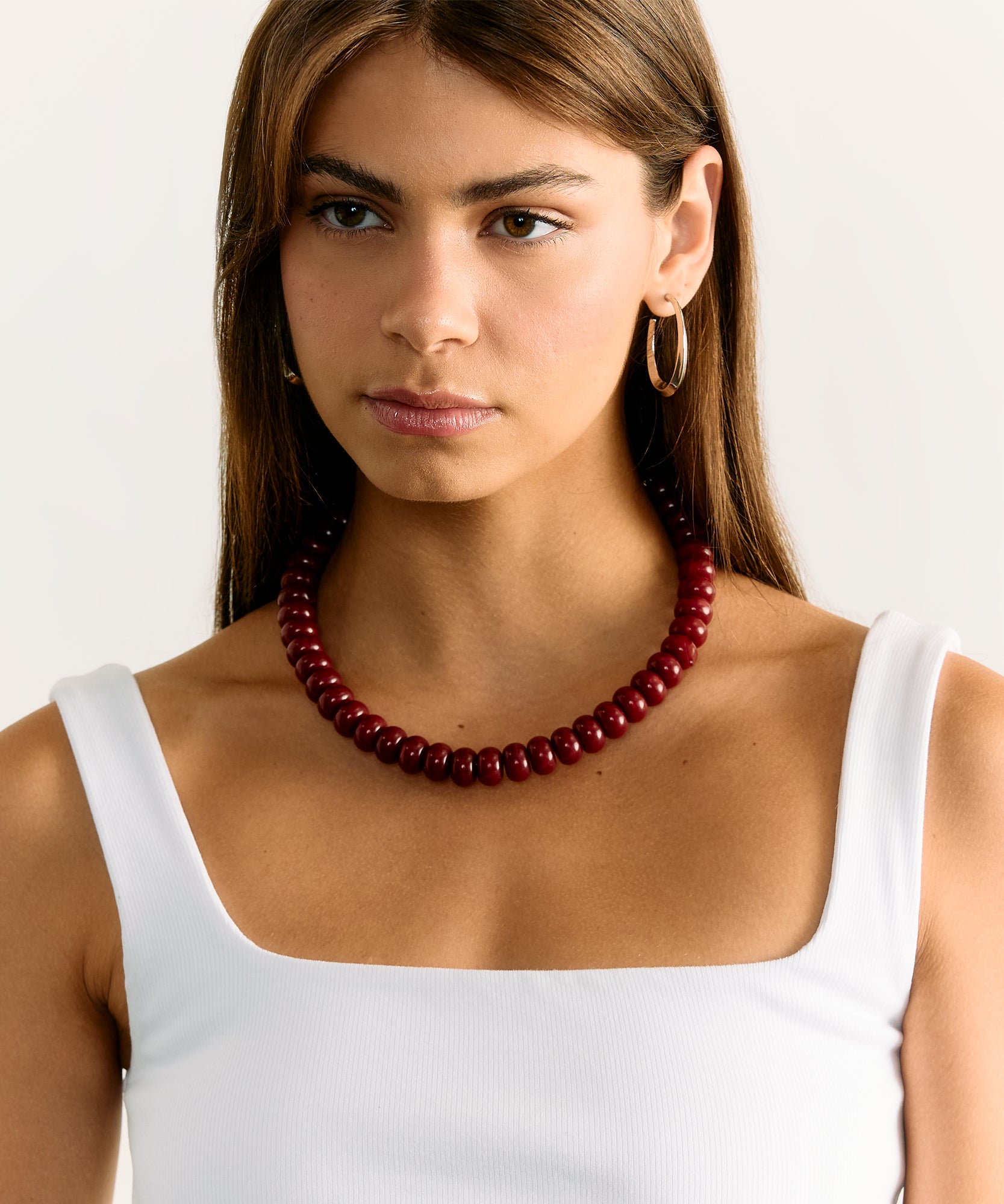 Collar Borlas Aplanadas Street