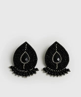 Aros Piedra Mostacillas Flecos Fiesta